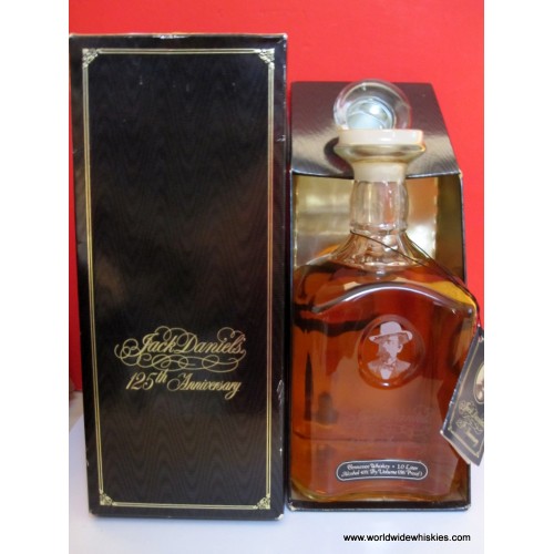 Jack Daniels 125th Anniversary Decanter 1 Liter / 45